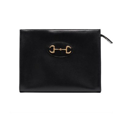 Gucci 1955 Horsebit Leather Pouch Replica – Timeless Elegance