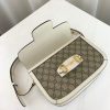 Best Replicas Bags - Replica Gucci 1955 Horsebit GG Supreme Shoulder Bag Shop For Best Louis Vuitton LV Replica Bags With Cheap Price