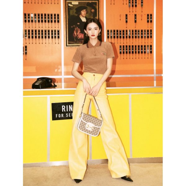 Replica Gucci 1955 Horsebit GG Supreme Shoulder Bag - Image 4