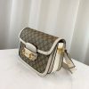 Best Replicas Bags - Replica Gucci 1955 Horsebit GG Supreme Shoulder Bag Shop For Best Louis Vuitton LV Replica Bags With Cheap Price