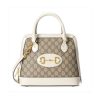 Best Replicas Bags - Replica Gucci 1955 Horsebit GG Supreme Top Handle Bag Shop For Best Louis Vuitton LV Replica Bags With Cheap Price