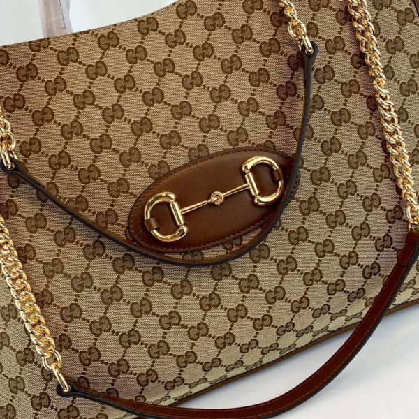 Replica Gucci 1955 Horsebit Large Tote Bag 623695 - Image 7