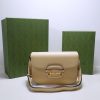 Best Replicas Bags - Replica Gucci 1955 Horsebit Shoulder Bag in Leather Shop For Best Louis Vuitton LV Replica Bags With Cheap Price