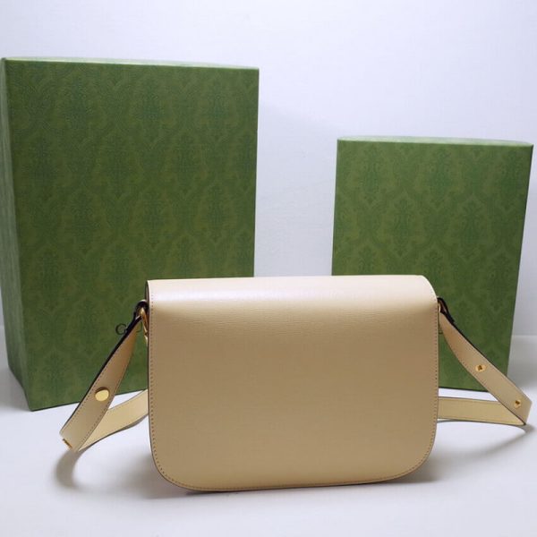 Replica Gucci 1955 Horsebit Shoulder Bag in Leather - Image 7