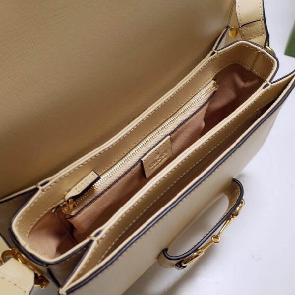 Replica Gucci 1955 Horsebit Shoulder Bag in Leather - Image 10