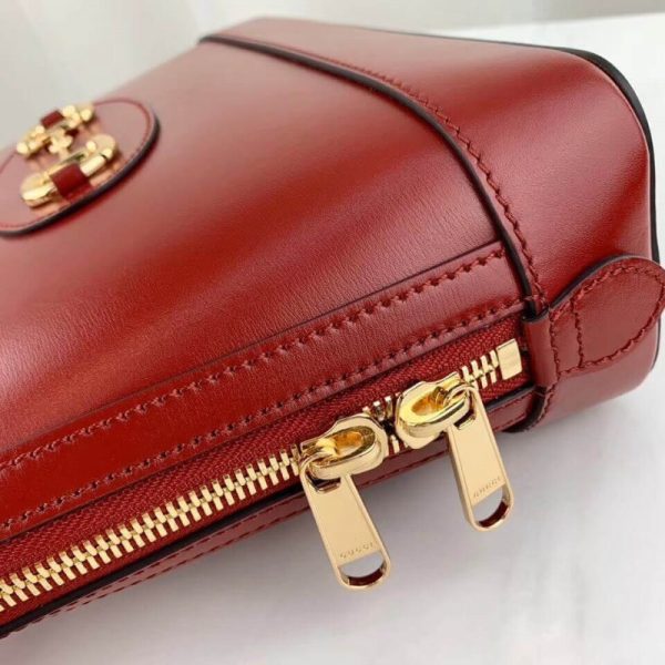 Replica Gucci 1955 Horsebit Leather Small Handle Bag - Image 7