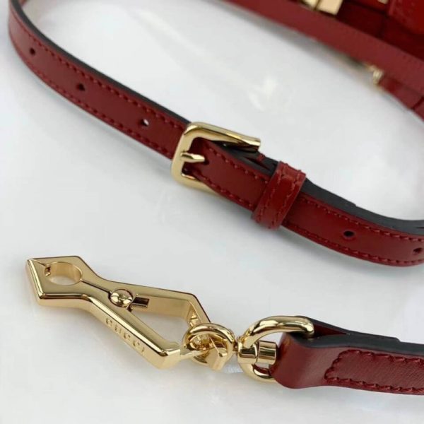 Replica Gucci 1955 Horsebit Leather Small Handle Bag - Image 8