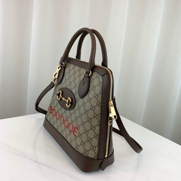 Replica Gucci 1955 Horsebit Top Handle Bag - Medium - Image 3