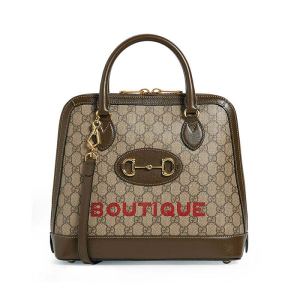 Replica Gucci 1955 Horsebit Top Handle Bag - Medium