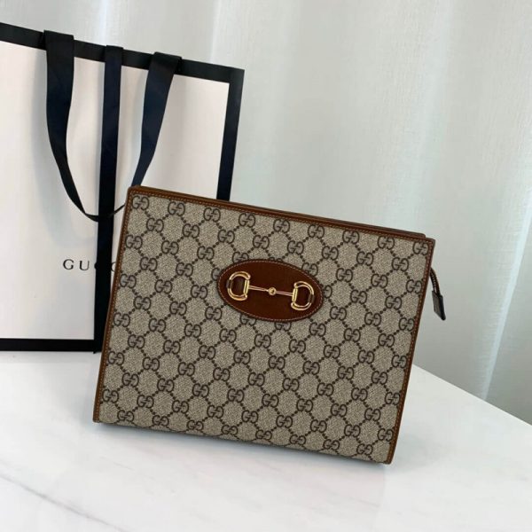 Authentic Look Gucci 1955 Horsebit Replica Pouch - Image 2