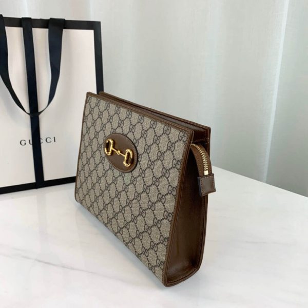 Authentic Look Gucci 1955 Horsebit Replica Pouch - Image 4