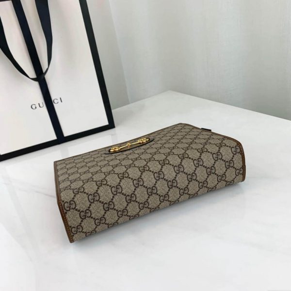 Authentic Look Gucci 1955 Horsebit Replica Pouch - Image 5