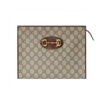Authentic Look Gucci 1955 Horsebit Replica Pouch