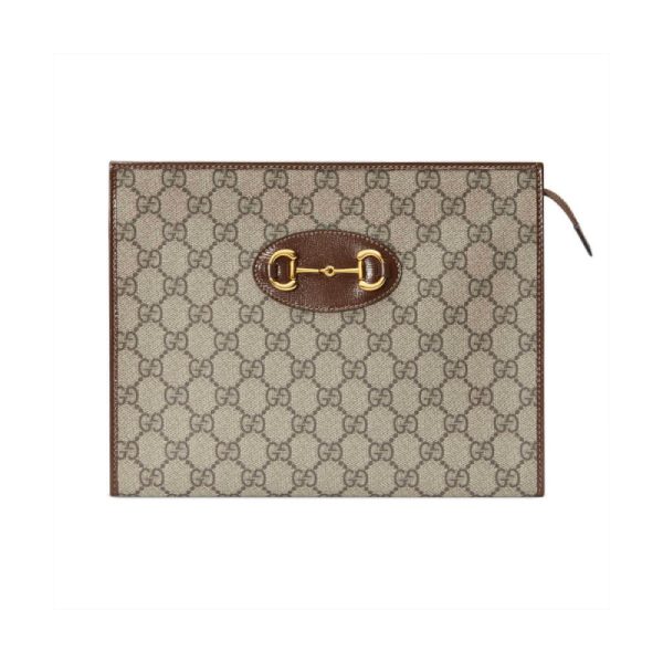 Authentic Look Gucci 1955 Horsebit Replica Pouch