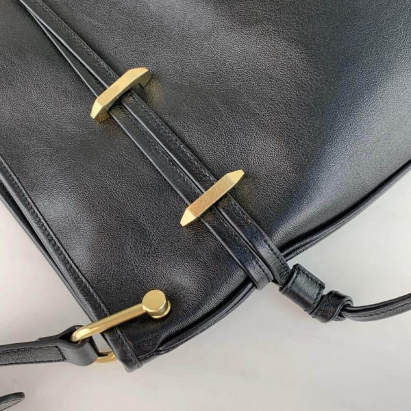 Replica Gucci 1955 Horsebit Tan Leather Messenger Bag - Image 6