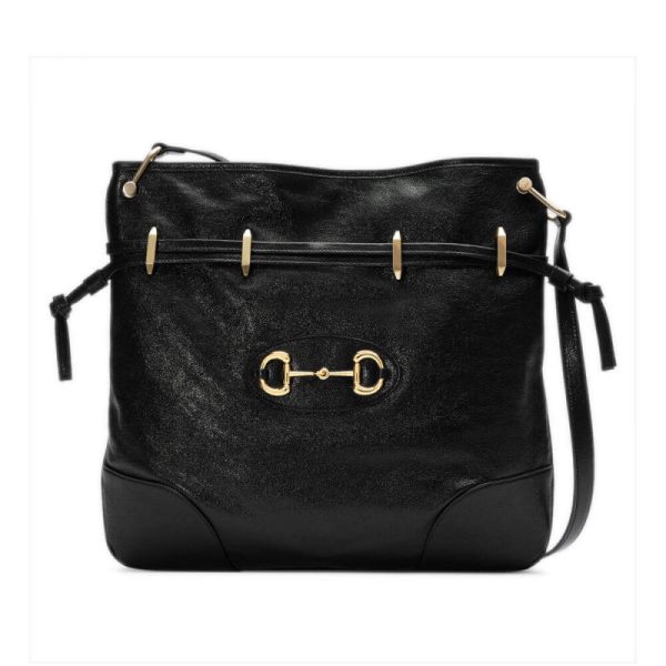 Replica Gucci 1955 Horsebit Tan Leather Messenger Bag