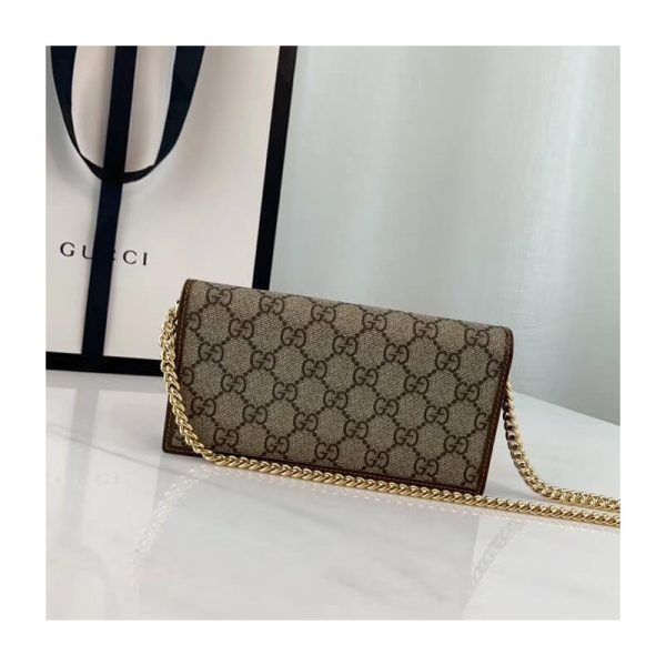 Replica Gucci 1955 Horsebit Wallet with Chain – 621892 - Image 3