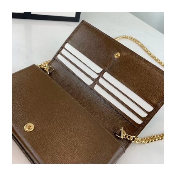 Replica Gucci 1955 Horsebit Wallet with Chain – 621892 - Image 6