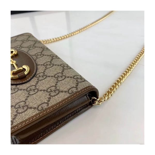 Replica Gucci 1955 Horsebit Wallet with Chain – 621892 - Image 8