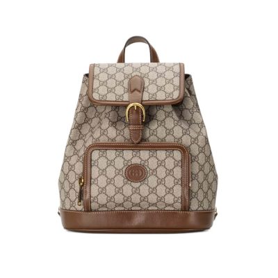 Replica Gucci GG Supreme Backpack with Interlocking G Design