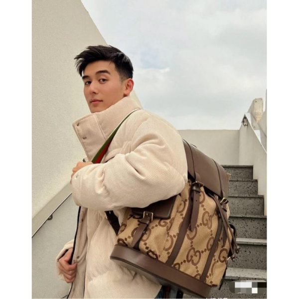 Replica Gucci Jumbo GG Backpack 678829 - Stylish & Trendy Design - Image 3