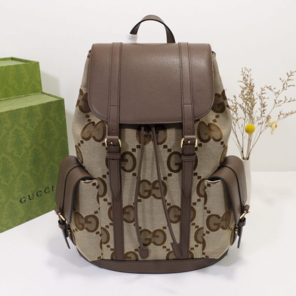 Replica Gucci Jumbo GG Backpack 678829 - Stylish & Trendy Design - Image 7