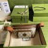 Best Replicas Bags - Replica Gucci Belt Bag with Interlocking G - Brown GG Supreme Shop For Best Louis Vuitton LV Replica Bags With Cheap Price