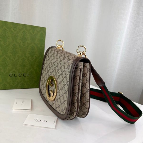 Replica Gucci Blondie Medium Shoulder Bag with Interlocking G - Image 9