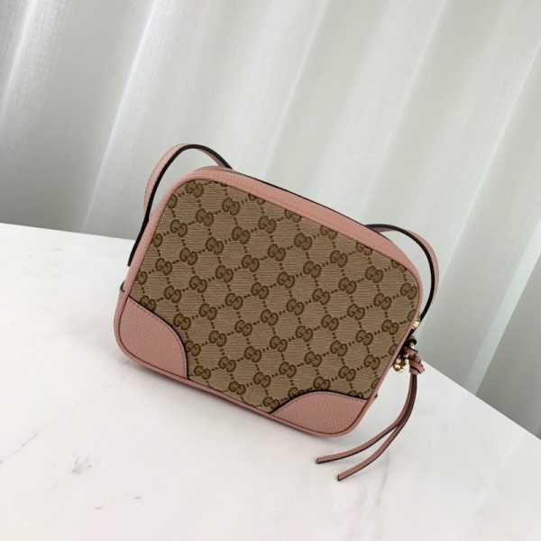 Gucci GG Canvas Mini Messenger Bag - Designer Replica - Image 2
