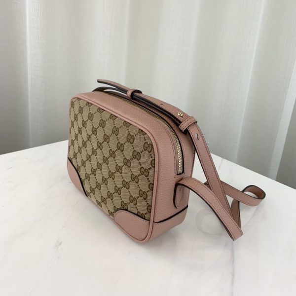 Gucci GG Canvas Mini Messenger Bag - Designer Replica - Image 3