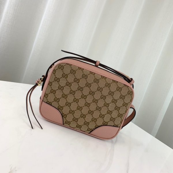 Gucci GG Canvas Mini Messenger Bag - Designer Replica - Image 4