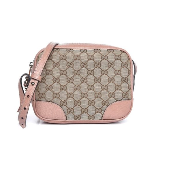 Gucci GG Canvas Mini Messenger Bag - Designer Replica
