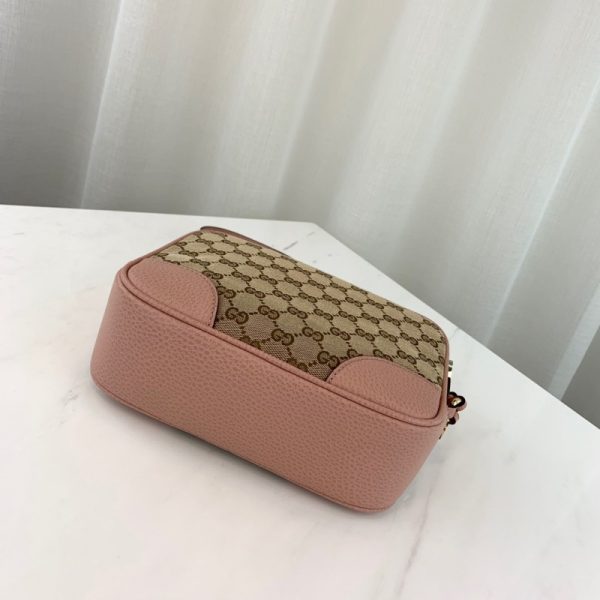 Gucci GG Canvas Mini Messenger Bag - Designer Replica - Image 8