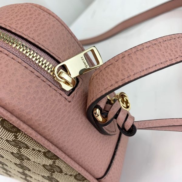 Gucci GG Canvas Mini Messenger Bag - Designer Replica - Image 9