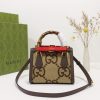 Best Replicas Bags - Replica Gucci Diana Jumbo GG Mini Tote Bag 655661 Shop For Best Louis Vuitton LV Replica Bags With Cheap Price