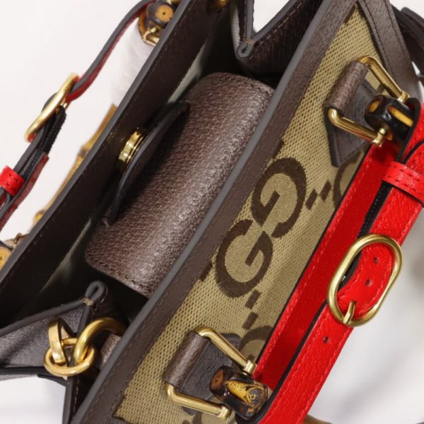 Replica Gucci Diana Jumbo GG Mini Tote Bag 655661 - Image 7