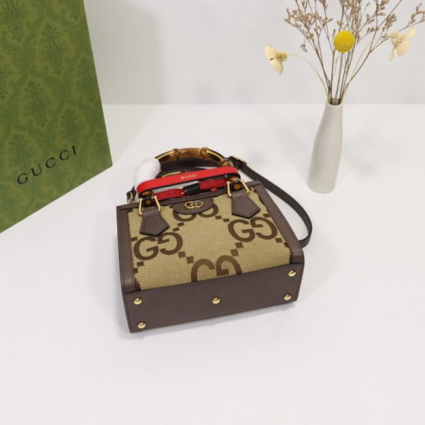 Replica Gucci Diana Jumbo GG Mini Tote Bag 655661 - Image 10