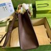 Best Replicas Bags - Replica Gucci Diana Jumbo GG Brown Tote Bag 660195 Shop For Best Louis Vuitton LV Replica Bags With Cheap Price