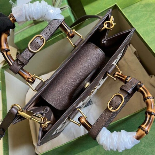 Replica Gucci Diana Jumbo GG Brown Tote Bag 660195 - Image 14