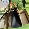Best Replicas Bags - Gucci Diana Mini Tote Replica - Black Denim | Style 655661 Shop For Best Louis Vuitton LV Replica Bags With Cheap Price