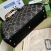 Best Replicas Bags - Replica Gucci Diana Small Black Denim Tote Bag 660195 Shop For Best Louis Vuitton LV Replica Bags With Cheap Price