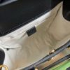 Best Replicas Bags - Replica Gucci Diana Small Black Denim Tote Bag 660195 Shop For Best Louis Vuitton LV Replica Bags With Cheap Price