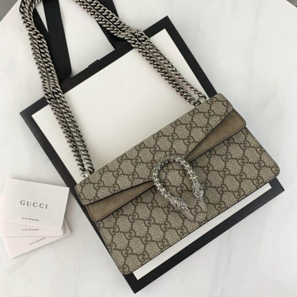 Replica Gucci Dionysus GG Canvas Small Shoulder Bag - Image 12