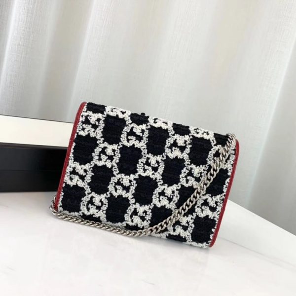 Gucci Dionysus GG Tweed Mini Replica Bag 401231 - Image 3