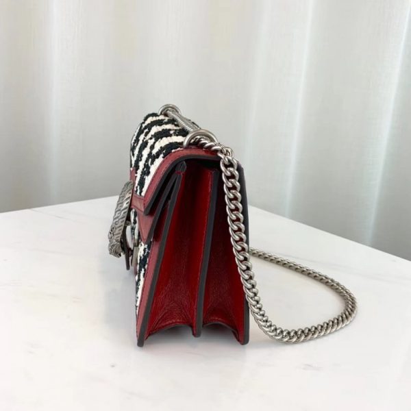 Replica Gucci Dionysus GG Tweed Small Shoulder Bag - Image 4