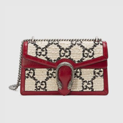 Replica Gucci Dionysus GG Tweed Small Shoulder Bag