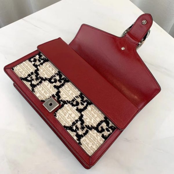 Replica Gucci Dionysus GG Tweed Small Shoulder Bag - Image 6
