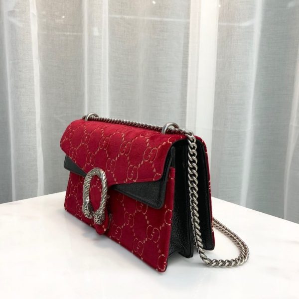 Replica Gucci Dionysus GG Velvet Small Shoulder Bag 400249 - Image 4
