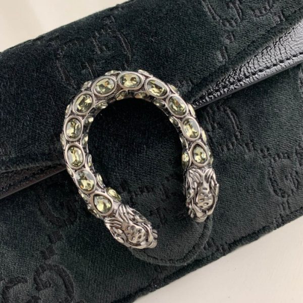 Replica Gucci Dionysus GG Velvet Super Mini Bag - Image 6
