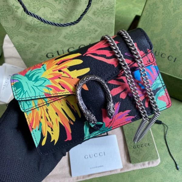 Replica Gucci Dionysus Ken Scott Mini Bag - Black - Image 3
